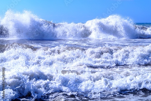Waves in the Mediterranean
