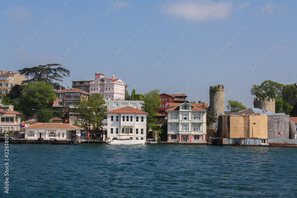 Bosphorus houses - Turkey