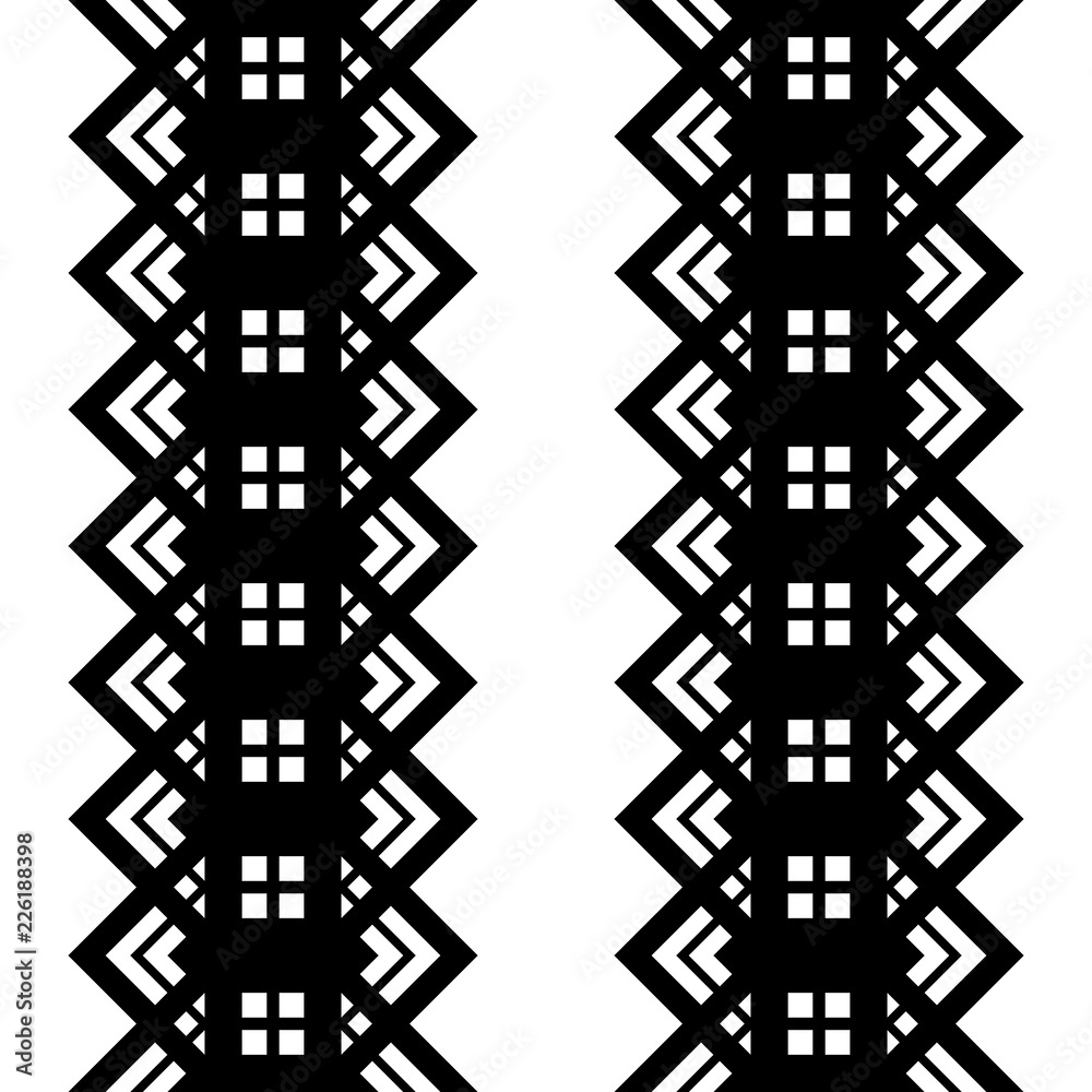 Design seamless monochrome grating pattern Design seamless monochrome grating pattern