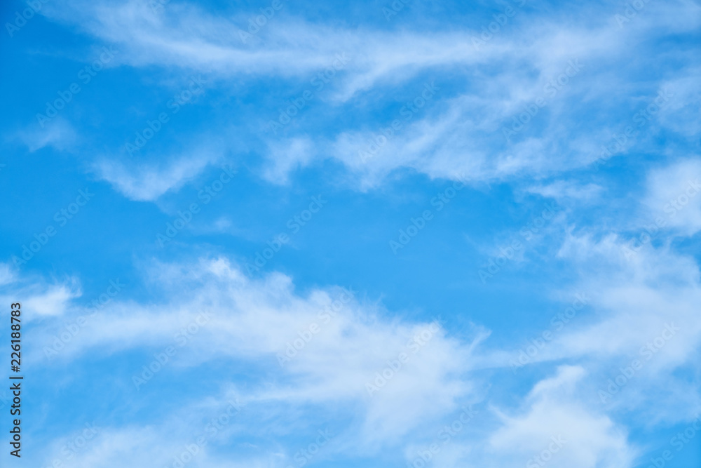 Sky with Clouds Background