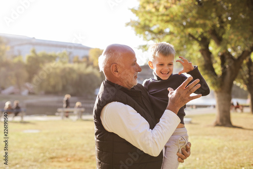 A day with Grandpa photo