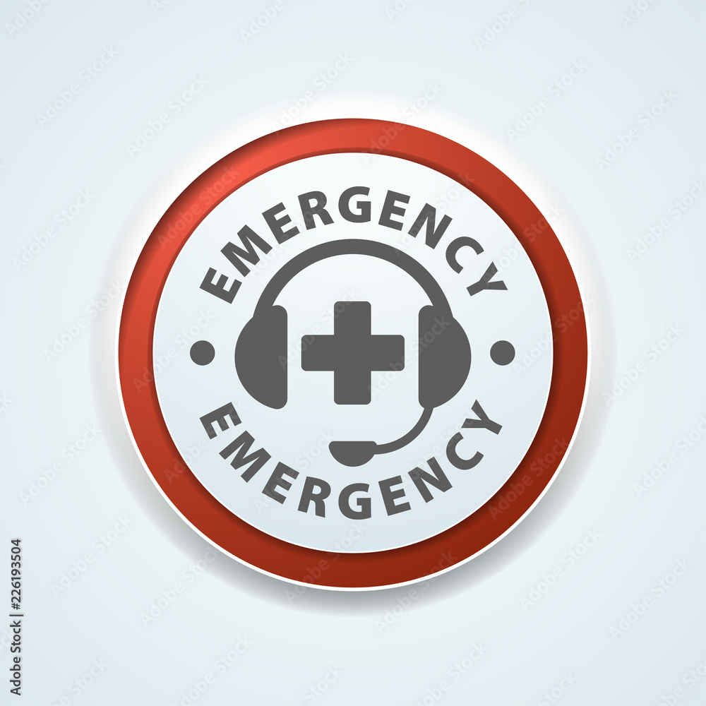Emergency call button