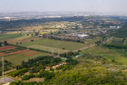 Aerial view Pretoria, Gauteng
