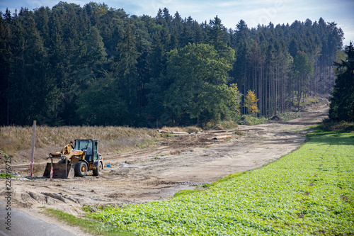 Gas baustelle