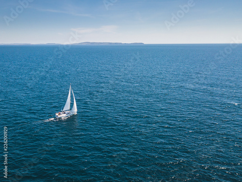 Sailing in the sea