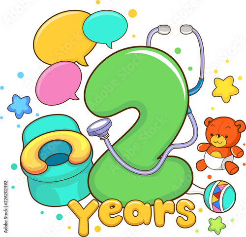 Check Up Potty Train Two Illustration