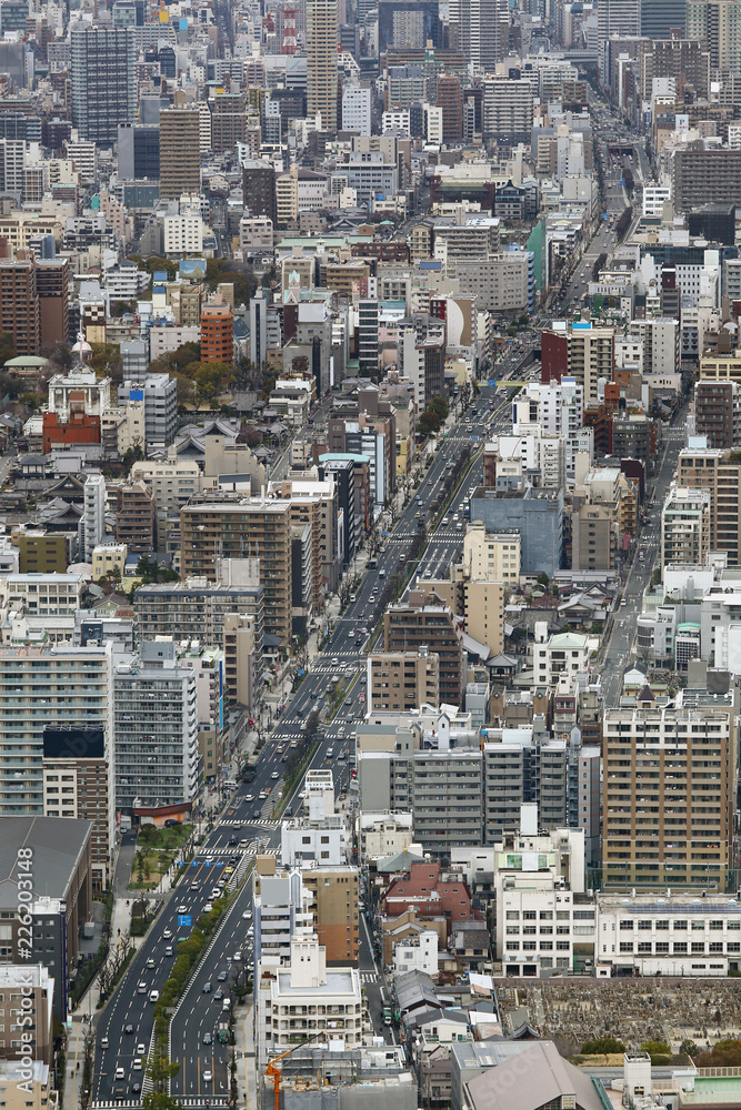 Fototapeta premium Perspektywa Osaki