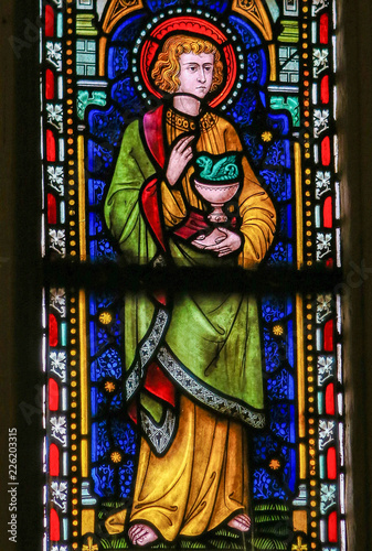 Saint John the Evangelist - Stained Glass photo