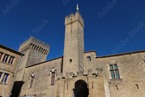 The famous medieval castle Emperi, Salon de Provence, France.