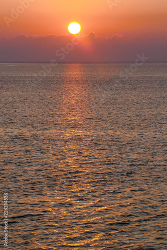 Sonnenuntergang am Meer