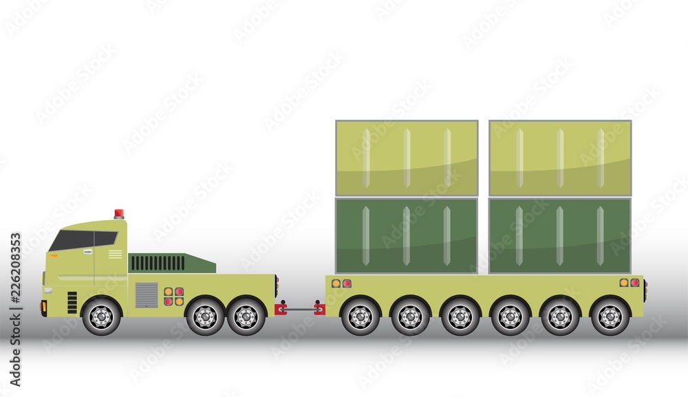 Many Wheel Trailer and Truck for Heavy Weight Many Wheel Trailer and Truck for Heavy Weight