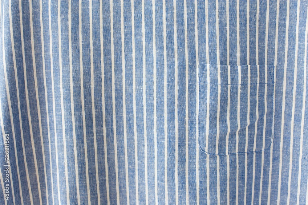 Close up pocket on linen fabric. Close up pocket on linen fabric.