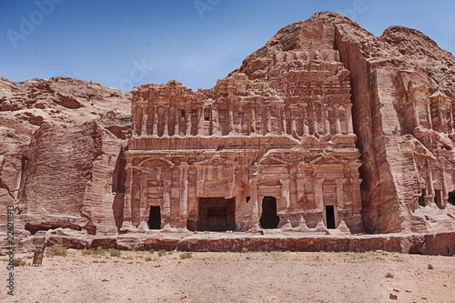 The Palace Tomb Of Petra