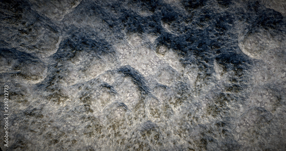 Extremely detailed and realistic high resolution 3D illustration of a asteroid moon exoplanet like surface Extremely detailed and realistic high resolution 3D illustration of a asteroid moon exoplanet like surface