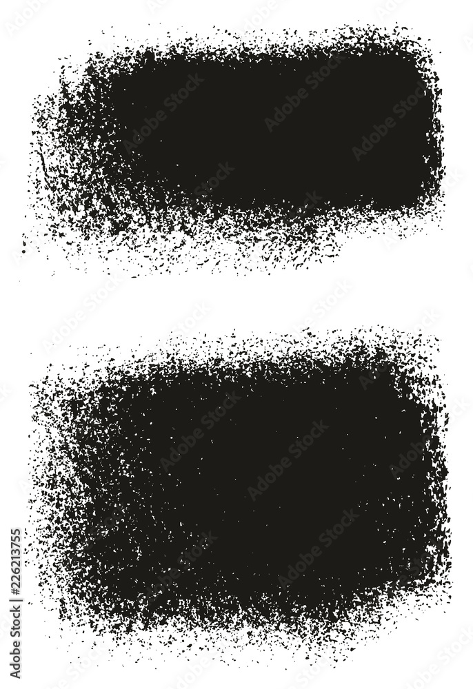 Fototapeta premium Paint Roller Rough Backgrounds High Detail Abstract Vector Lines & Background Set 125