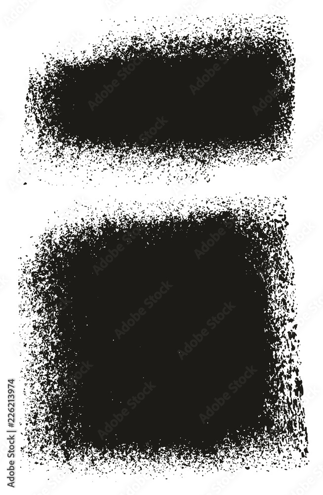 Paint Roller Rough Backgrounds High Detail Abstract Vector Lines & Background Set 116