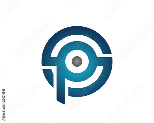 SP PS circle logo template 2