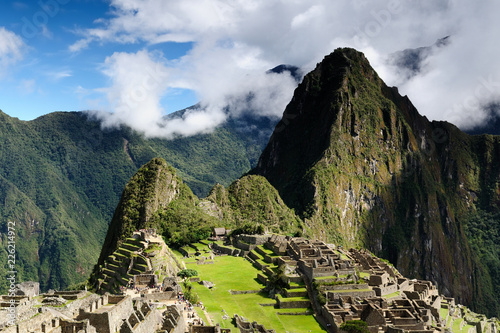 Machu Picchu, sacred city a UNESCO World Heritage Site, Peru, South America.