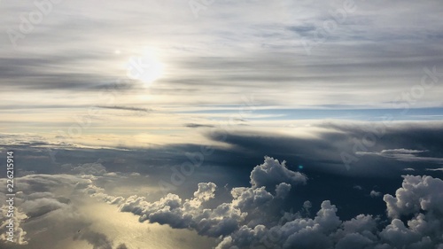 Fototapeta Naklejka Na Ścianę i Meble -  clouds and sun