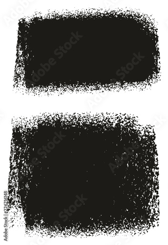 Paint Roller Rough Backgrounds High Detail Abstract Vector Lines & Background Set 58