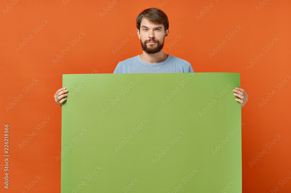 green sheet of paper place free man green sheet of paper place free man