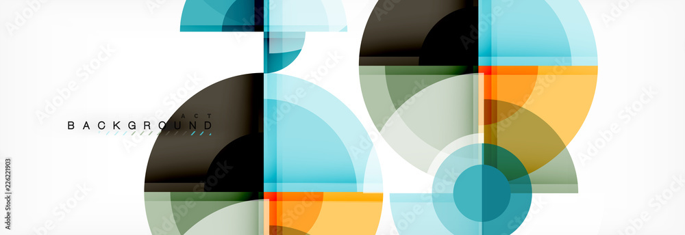 Circle abstract background Circle abstract background