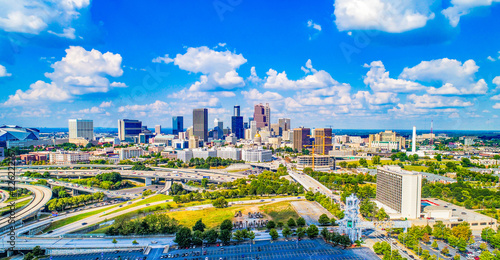 Atlanta, Georgia, USA Skyline Panorama