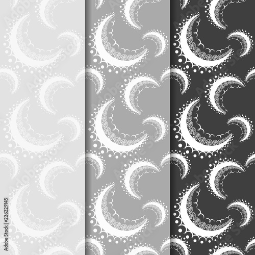 Geometric seamless pattern arabic motive