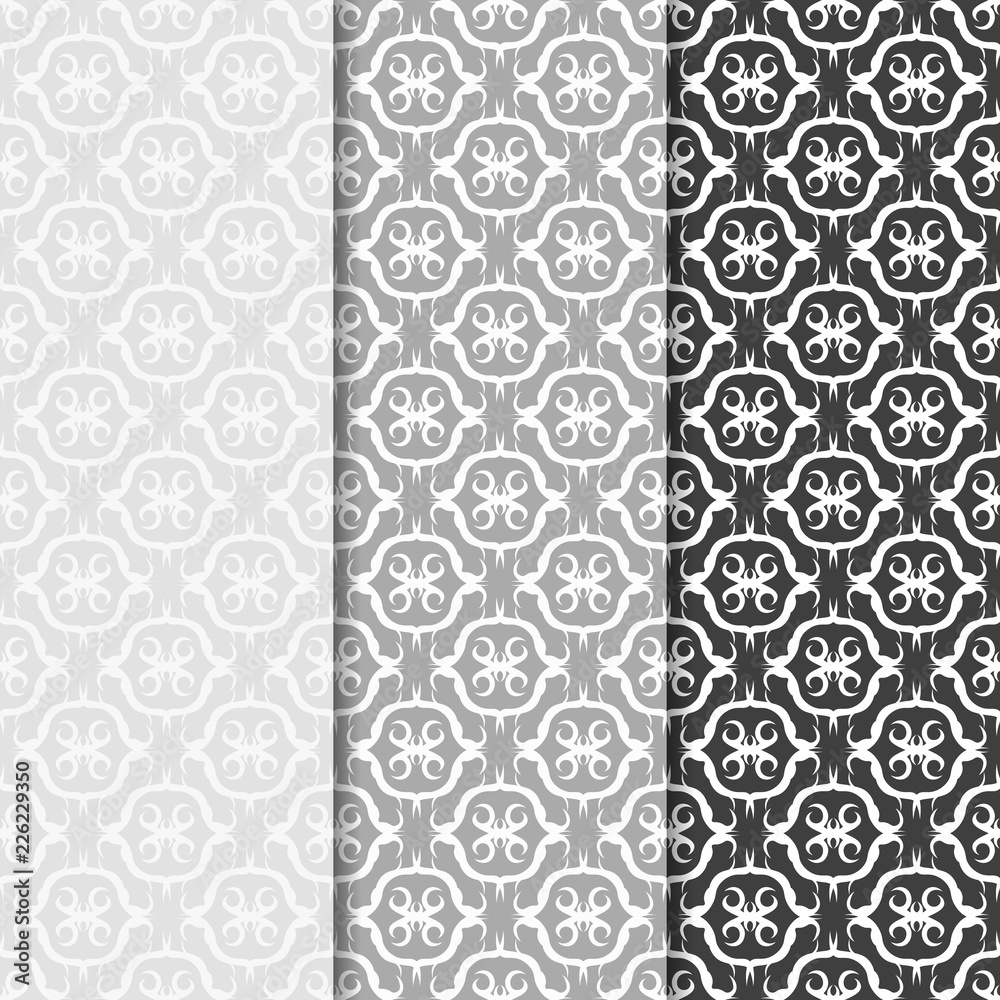 seamless geometric abstract pattern with floral motive seamless geometric abstract pattern with floral motive