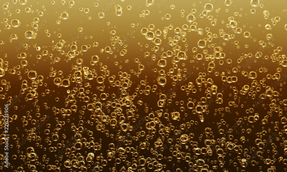 champagne bubbles background