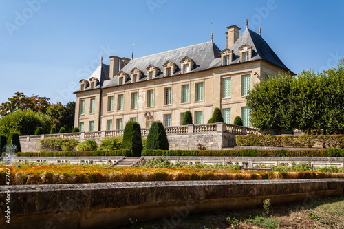 Canvastavla Auvers sur oise's palace - France