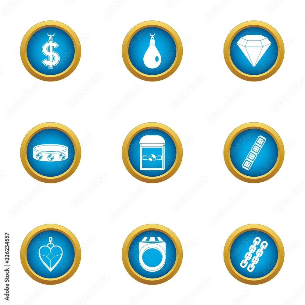Buying love icons set. Flat set of 9 buying love vector icons for web isolated on white background Buying love icons set. Flat set of 9 buying love vector icons for web isolated on white background