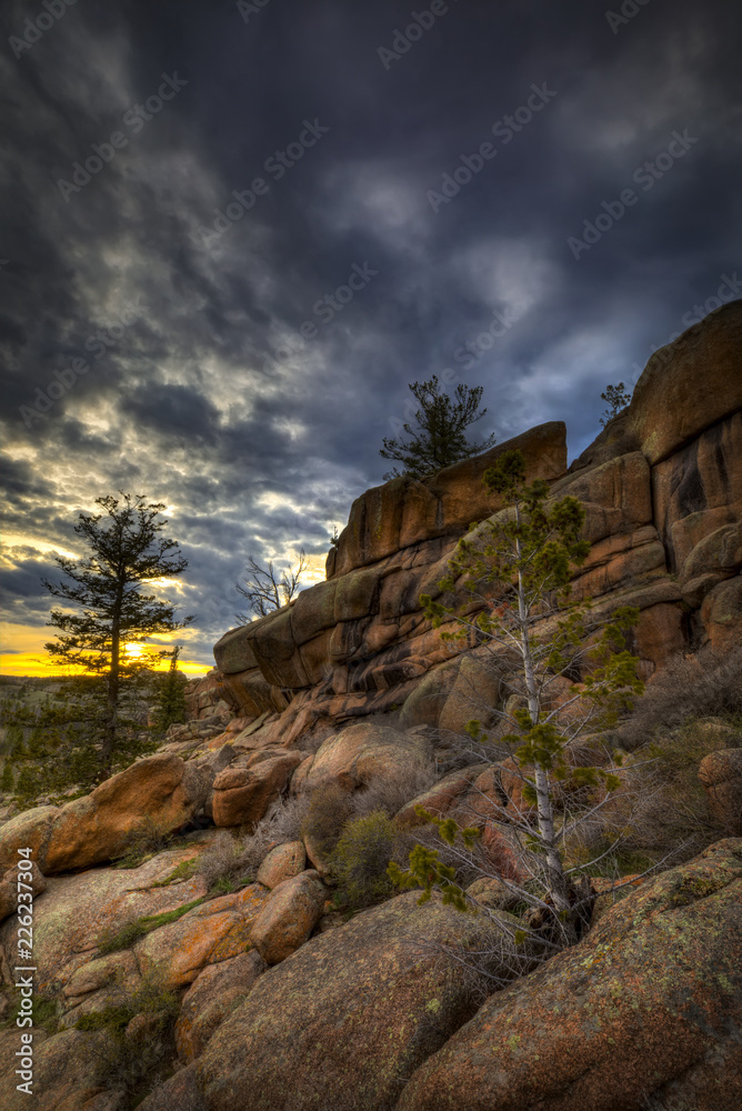 Turtle Rock at Vedauwoo in Wyoming