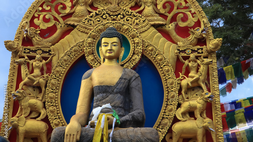 Statue of Buddha at Namo Buddha Monastery