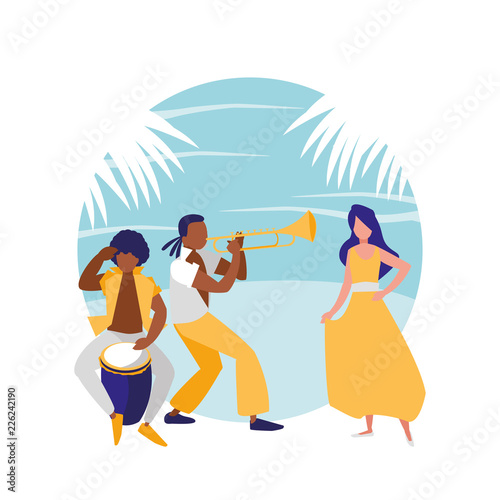 tropical band design