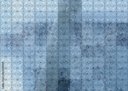 An abstract winter frosty pattern
