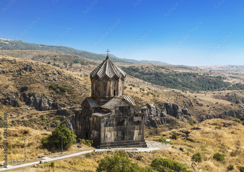 Armenia, Church of the 11th century St. Astvatsatsin (Holy Mother of God) near the fortress Amberd