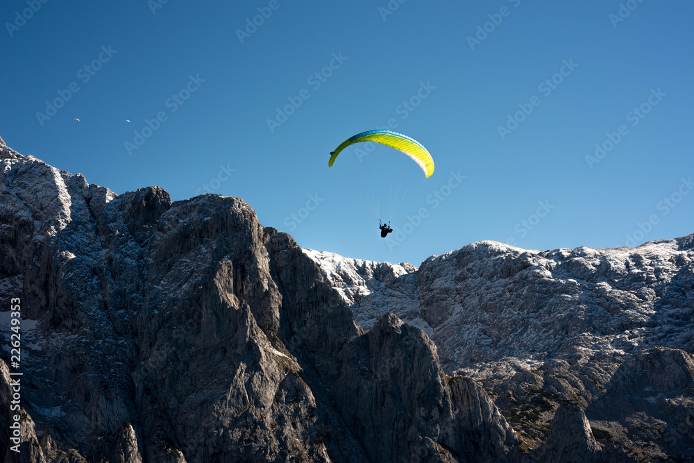 Paragliden Drachenfliegen am Kehlstein Königssee Paragliden Drachenfliegen am Kehlstein Königssee