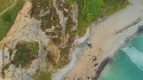 Wallpaper Mural Aerial view over the coastline in Cornwall Torontodigital.ca