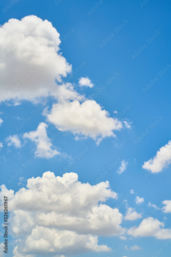 Fototapeta premium Sky with Clouds Background