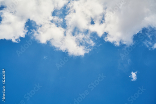 Sky with Clouds Background
