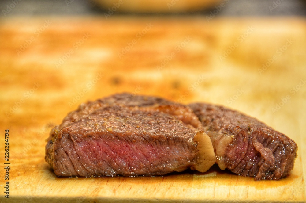 Medium steak