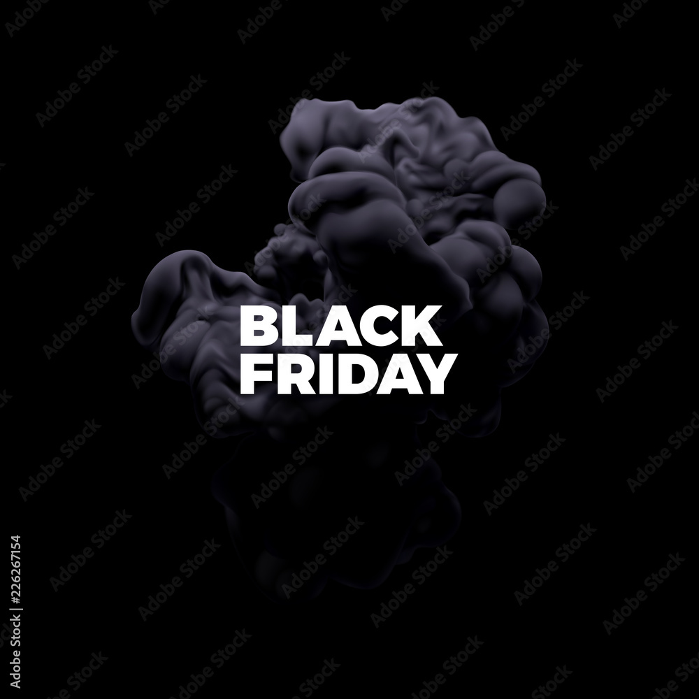 Fotografie Black Friday sale poster.
