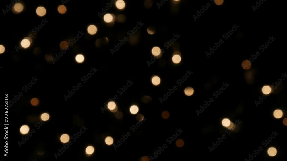 blurred xmas lights