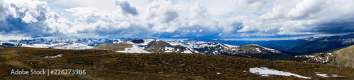 Panorama Rocky Mountains photo