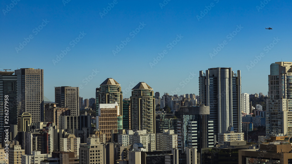 Largest cities in the world. City of Sao Paulo, Brazil South America. 