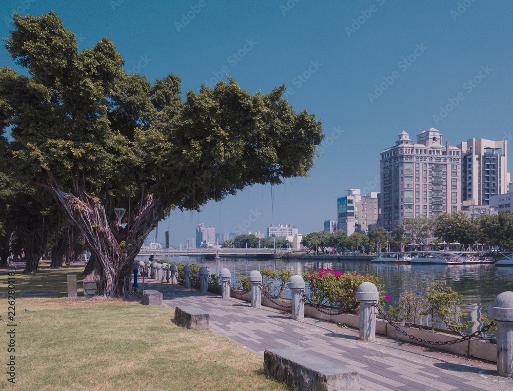 Park view in Kaohsiung