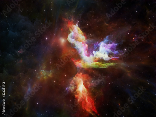 Fototapeta Naklejka Na Ścianę i Meble -  Shining Nebula