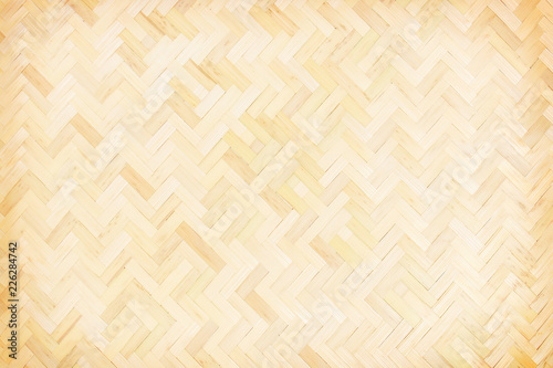 Traditional handcraft wood woven Nature seamless patterns light brown background