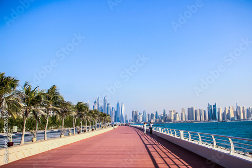 Dubai Emirates downtown skyline © Stella Kou